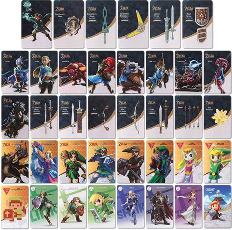 22 full set nfc zelda cards|Zelda nfc amiibo cards.